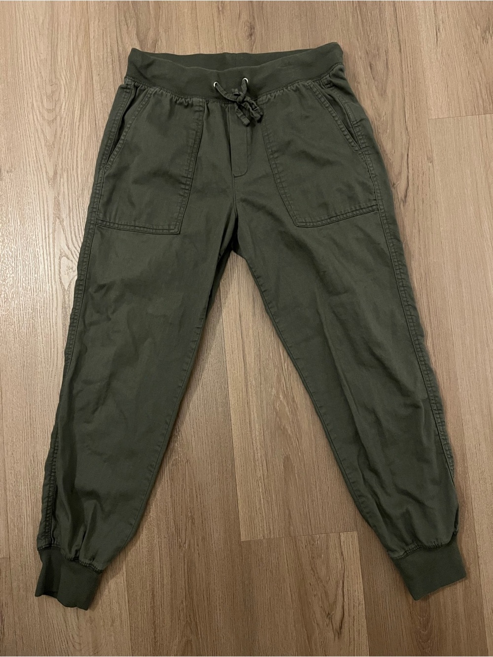 GAP Olive Green Drawstring Joggers